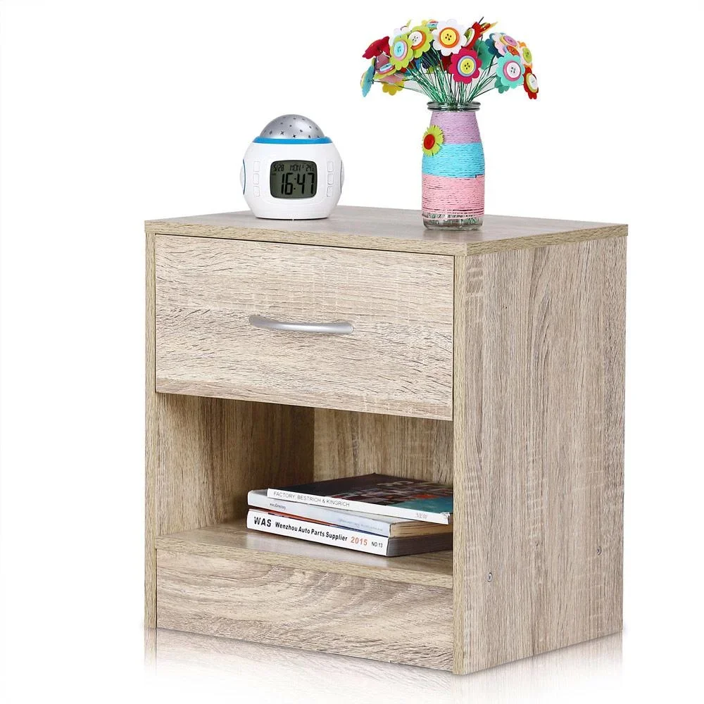 Nachttisch Eiche-Look 39x28x41cm - 1