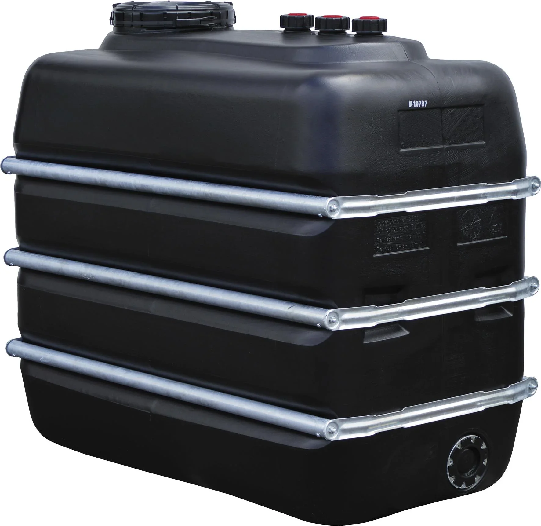 Raumspartank 2500 L, schwarz - 0