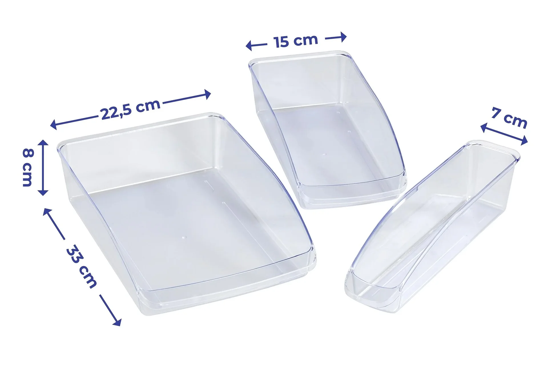 Kühlschrank-Organizer-Set, 3-teilig - 1