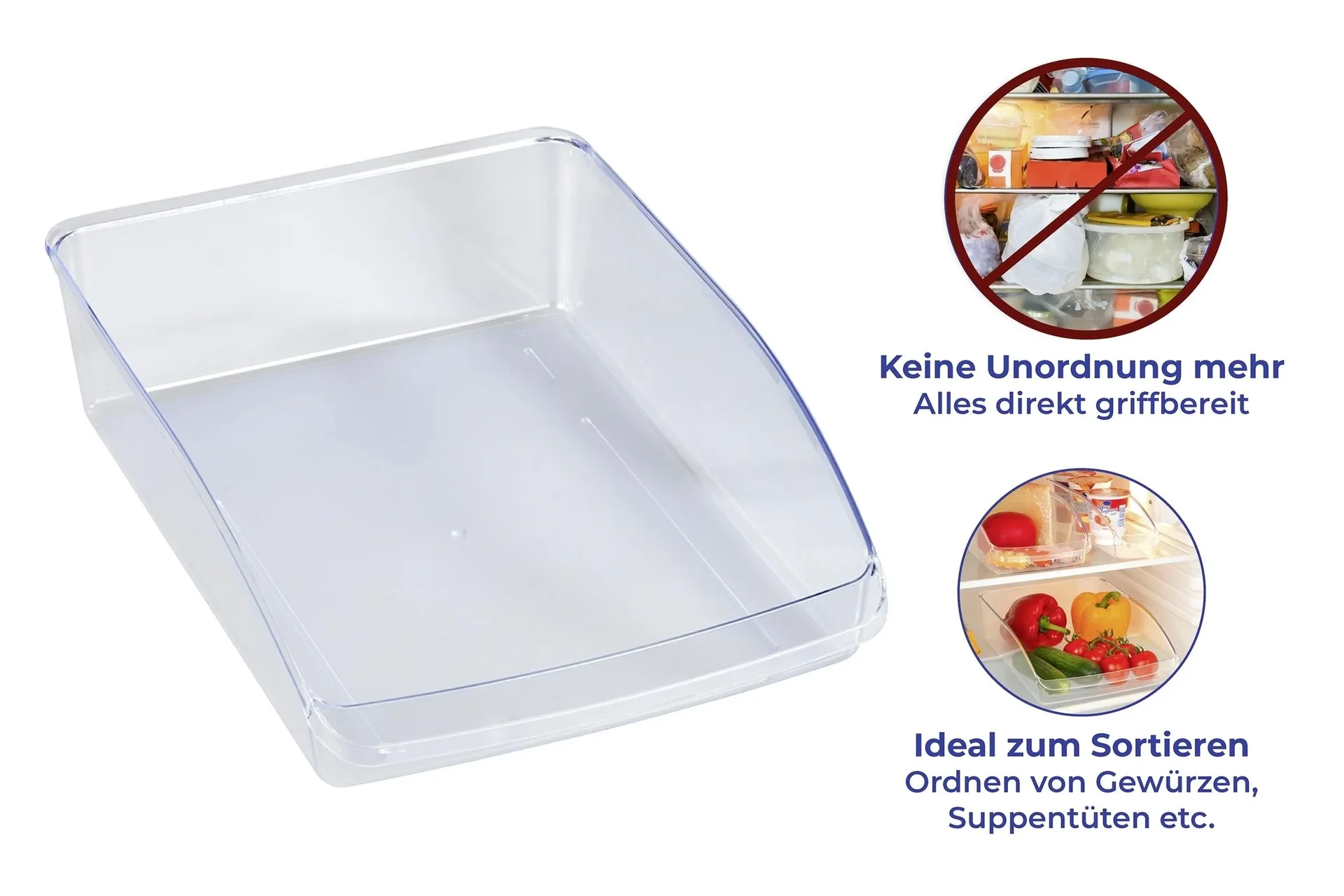 Kühlschrank-Organizer-Set, 3-teilig - 3