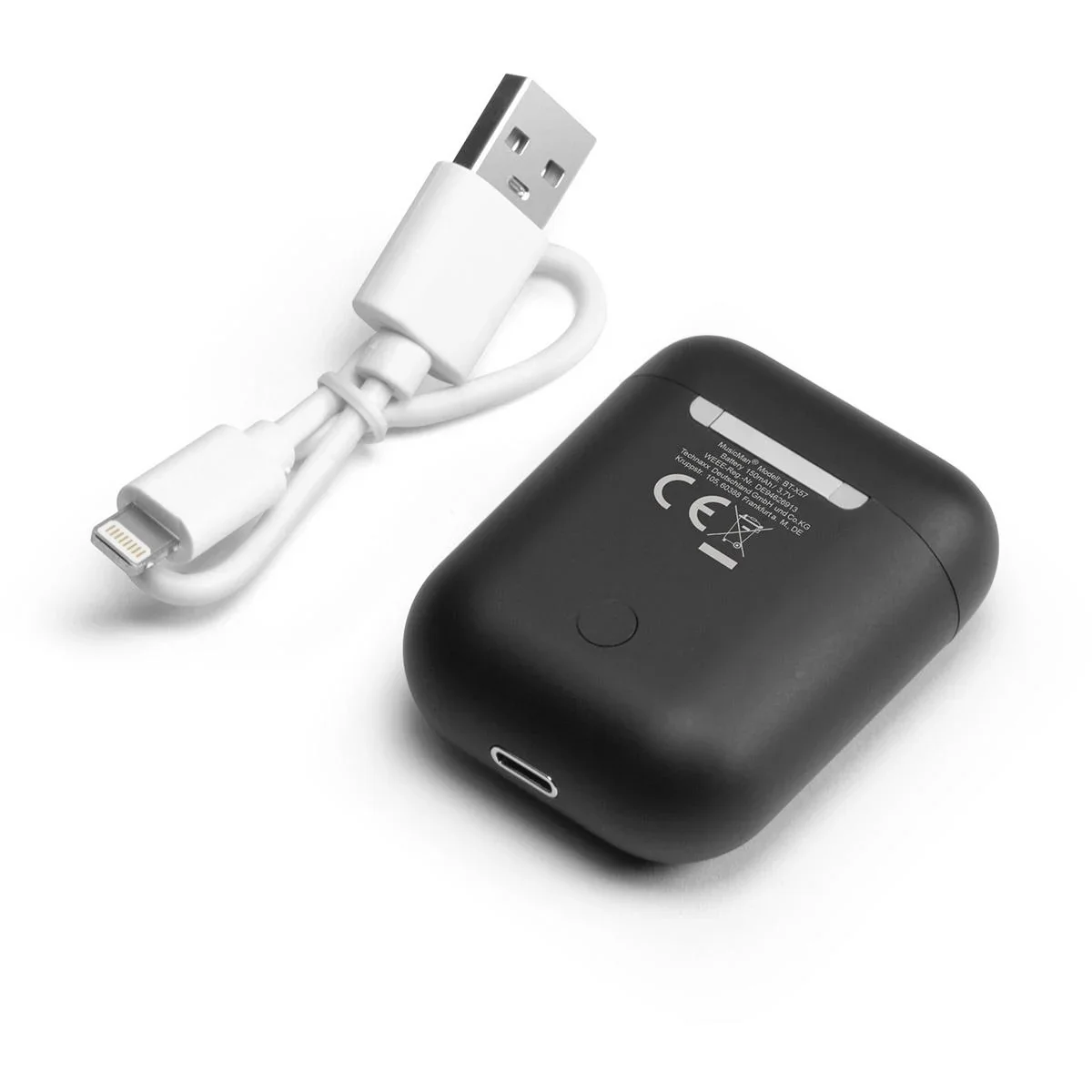 Kabellose Stereo-In-Ear-Kopfhörer schwarz - 2