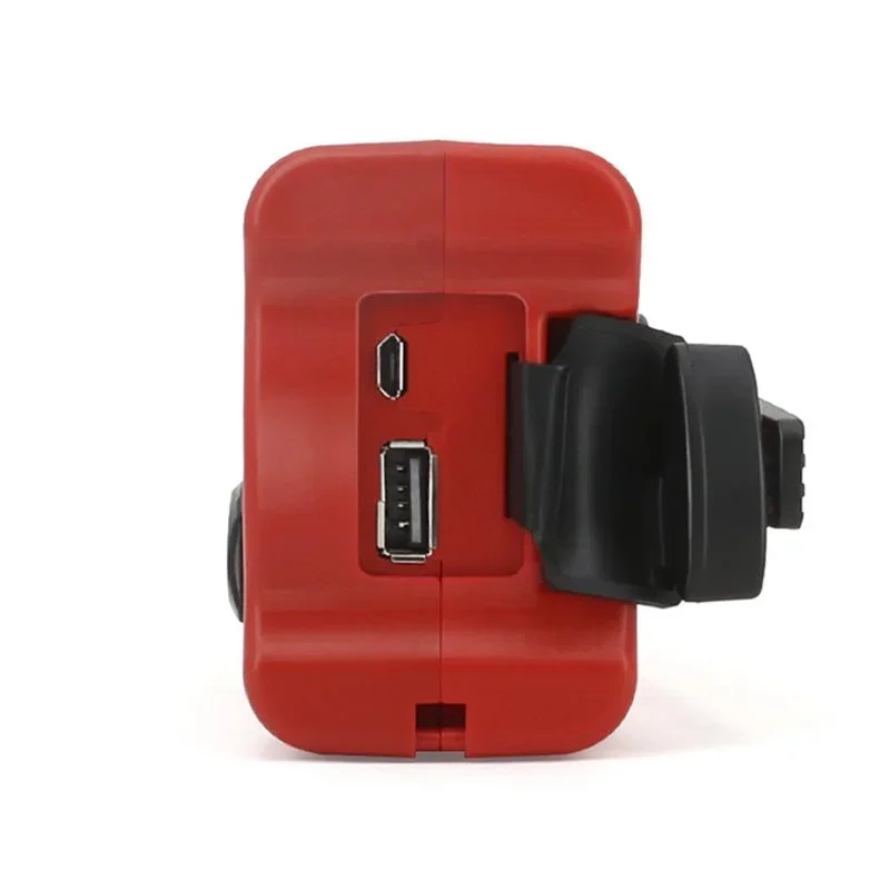 Tragbares Solar Kurbel Radio mit Taschenlicht - 0