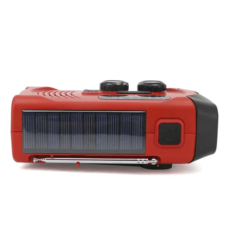 Tragbares Solar Kurbel Radio mit Taschenlicht - 1