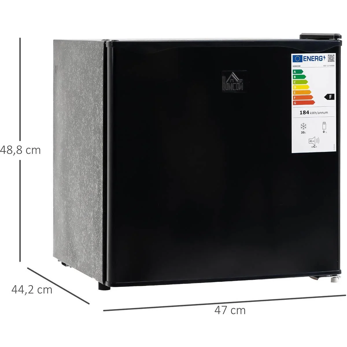 Mini-Gefrierschrank 35 L Freistehend -14 bis -24 5-stufige Temperaturregelung - 1