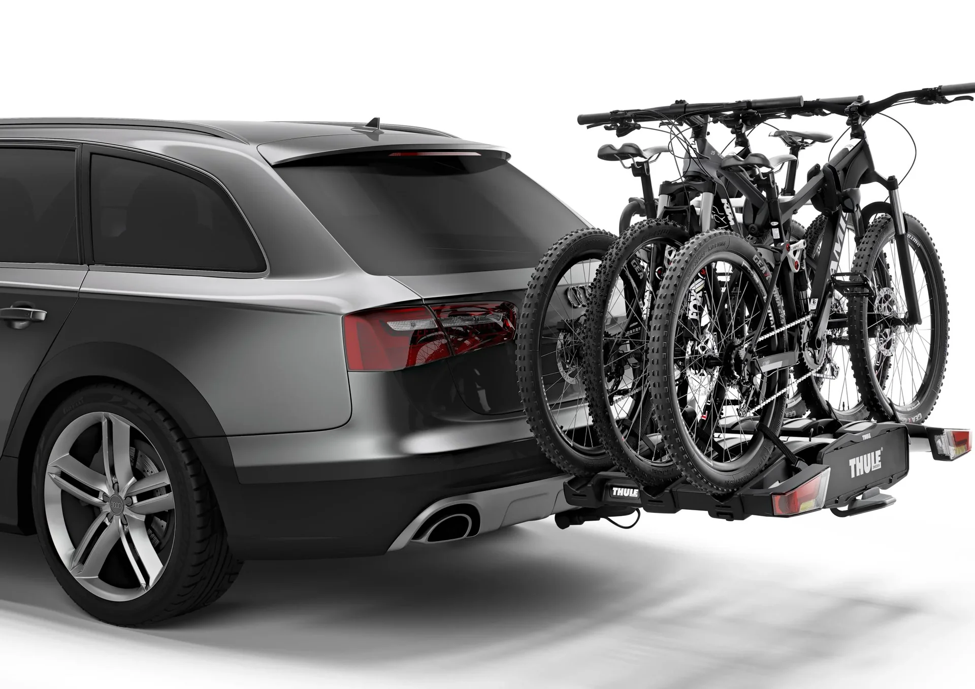 Fahrradheckträger EasyFold XT, 13-polig für 3 Fahrräder - 1