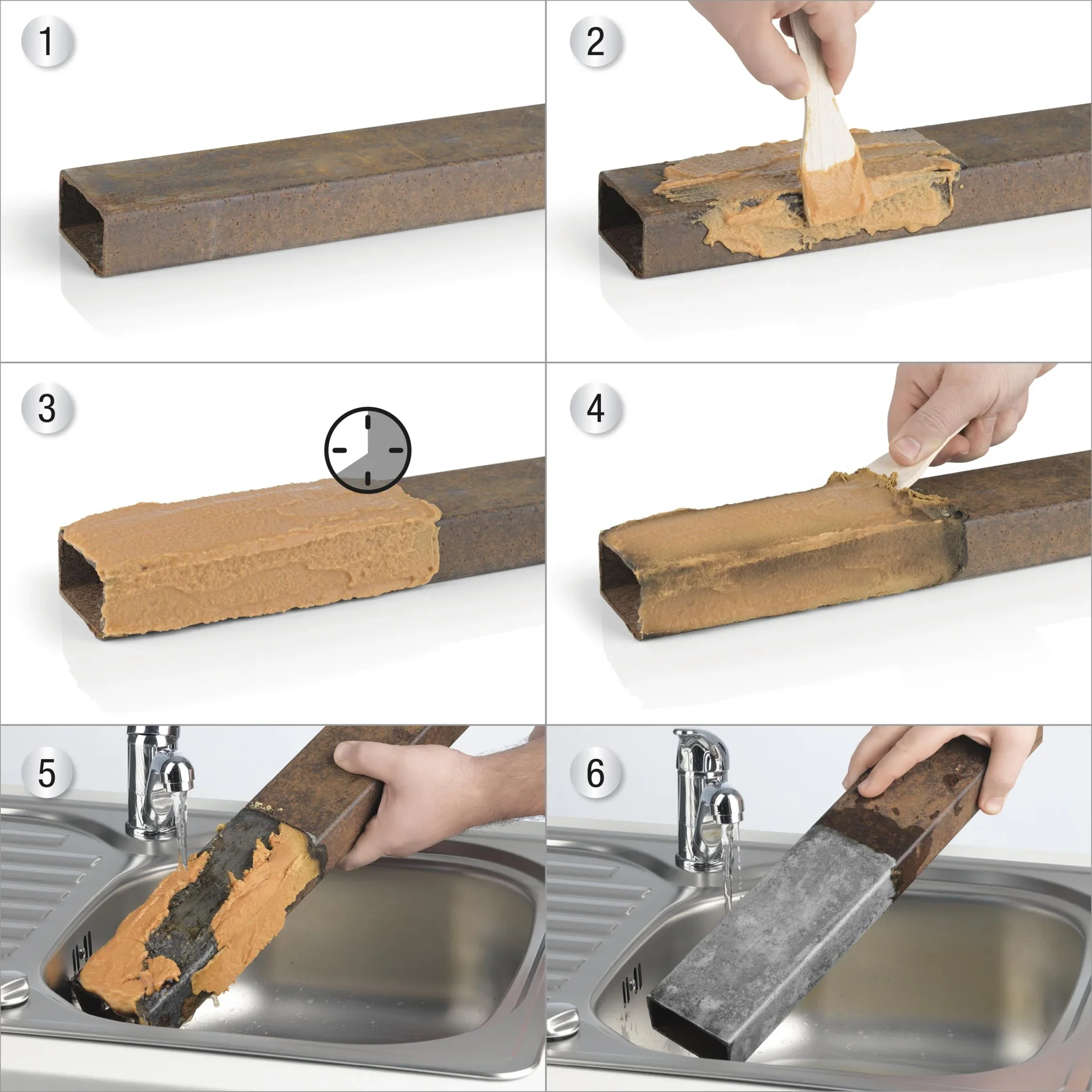 ROSTdelete Metallentroster, 500 g - 1