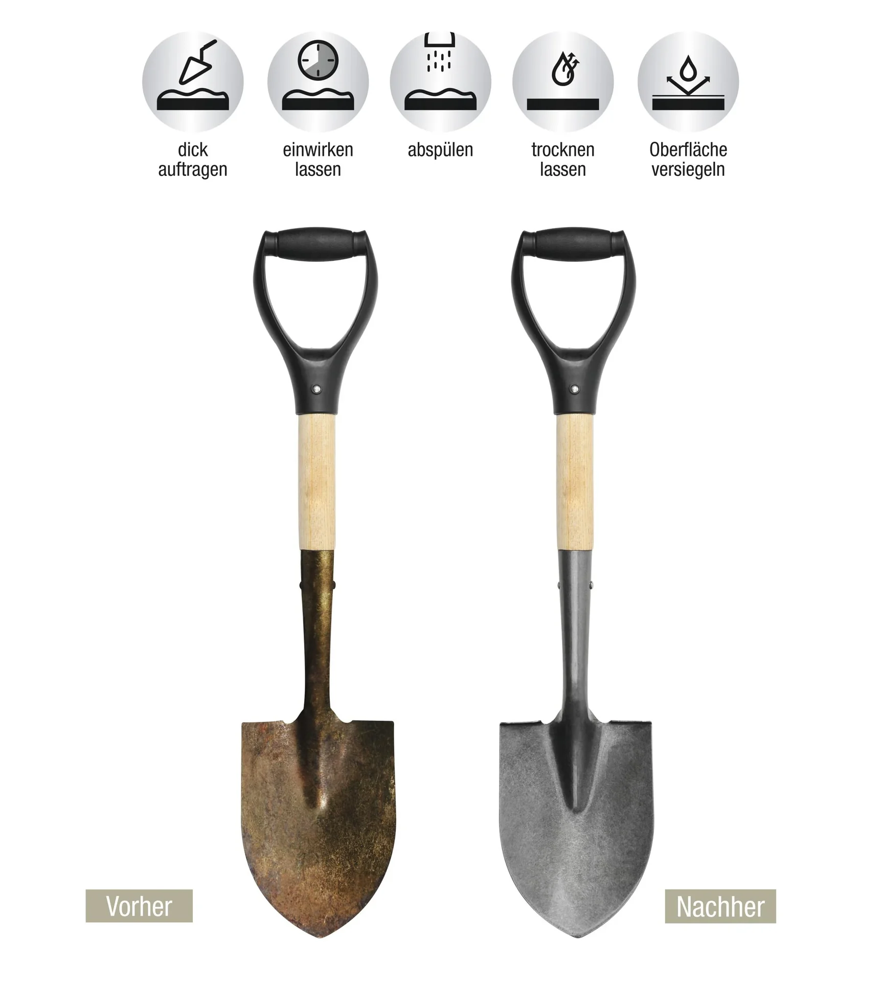 ROSTdelete Metallentroster, 500 g - 5