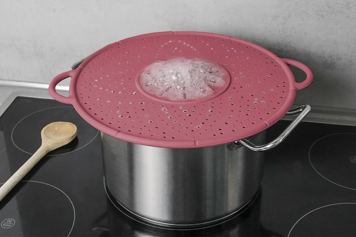 7in1 Multiküchenhelfer, Rot/ Pink - 4