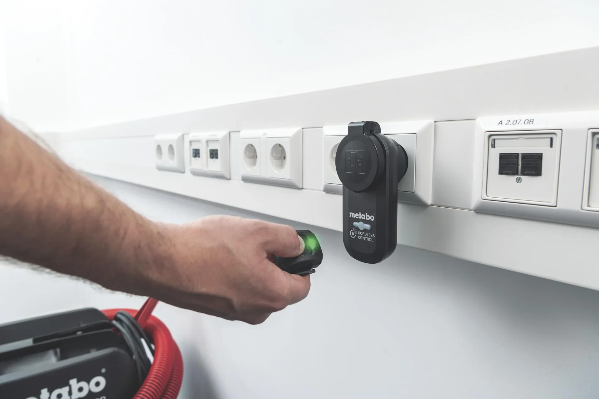 Funksteckdose mit Start/Stop Set CordlessControl - 0