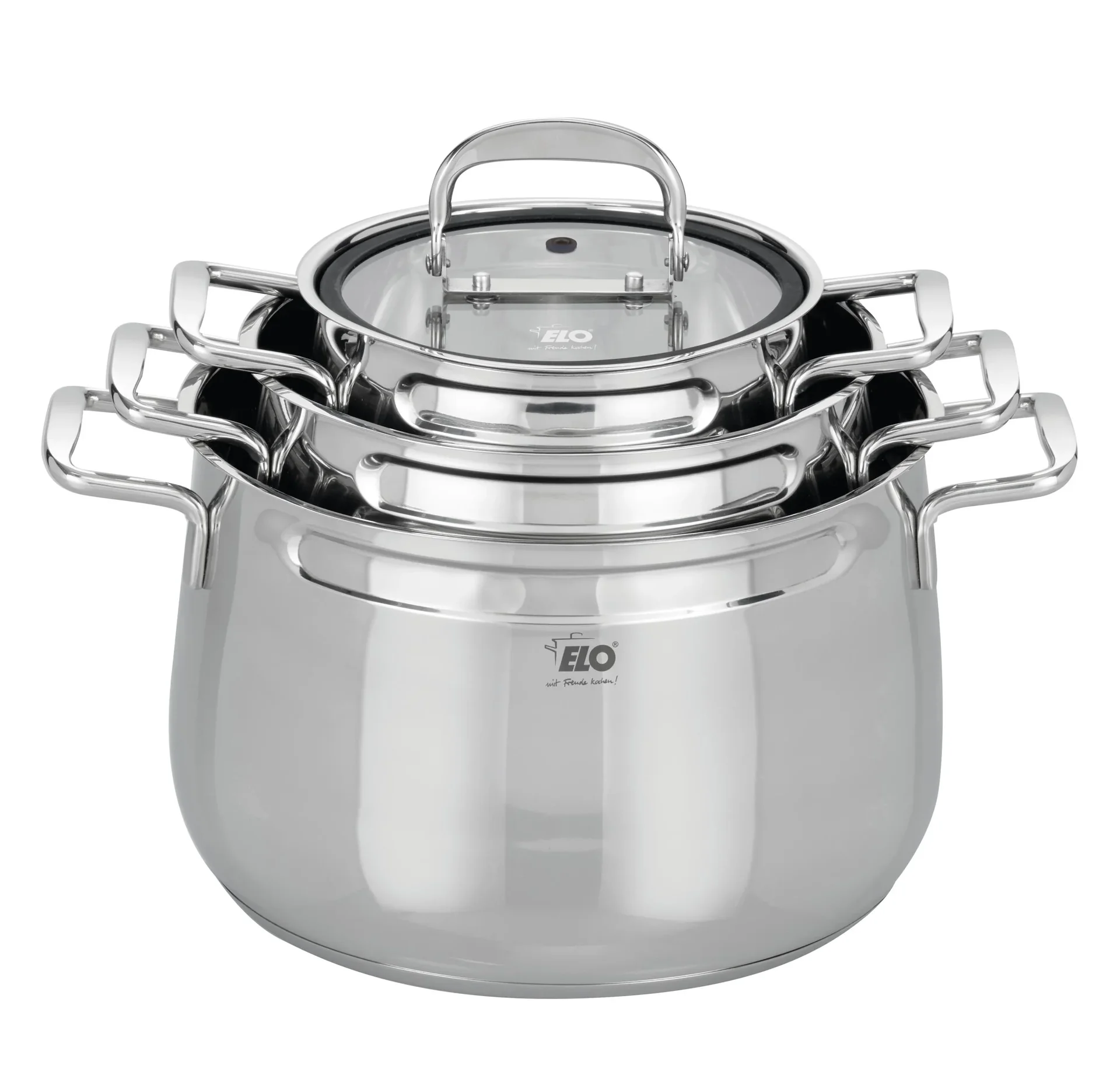 Topf-Set "Mystery", Edelstahl, 6-teilig - 8