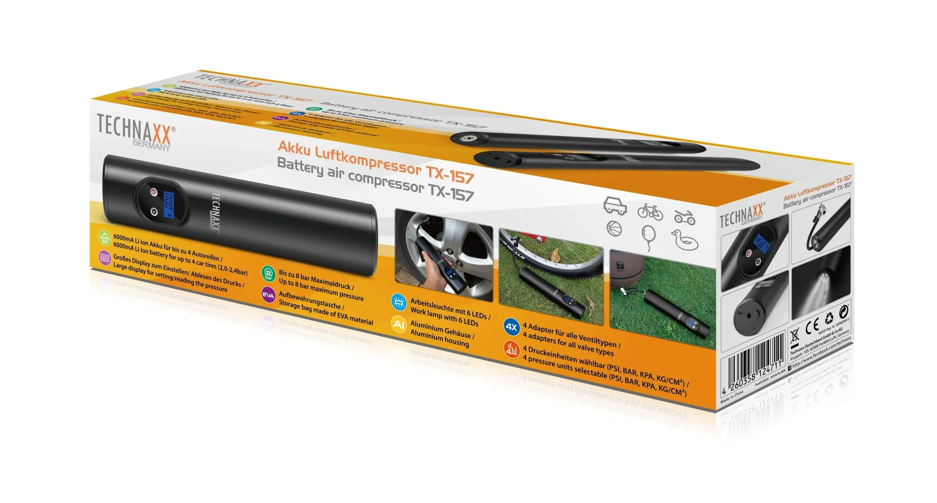 Akku Luftkompressor TX-157 - 0