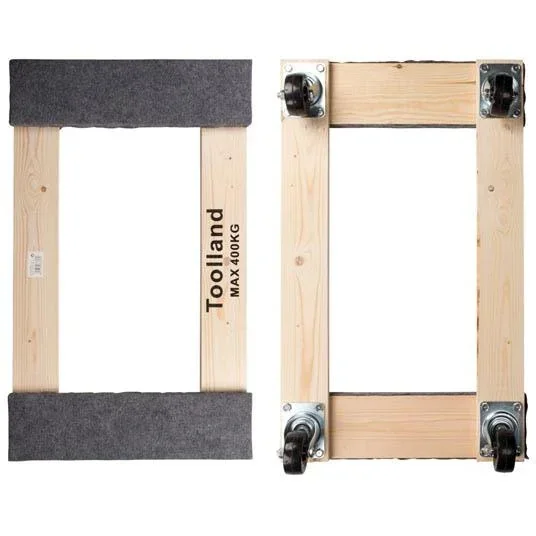 Transport-Roller - Rechteckig - 750 X 400 Mm - Max. Tragkraft 400 Kg - 0