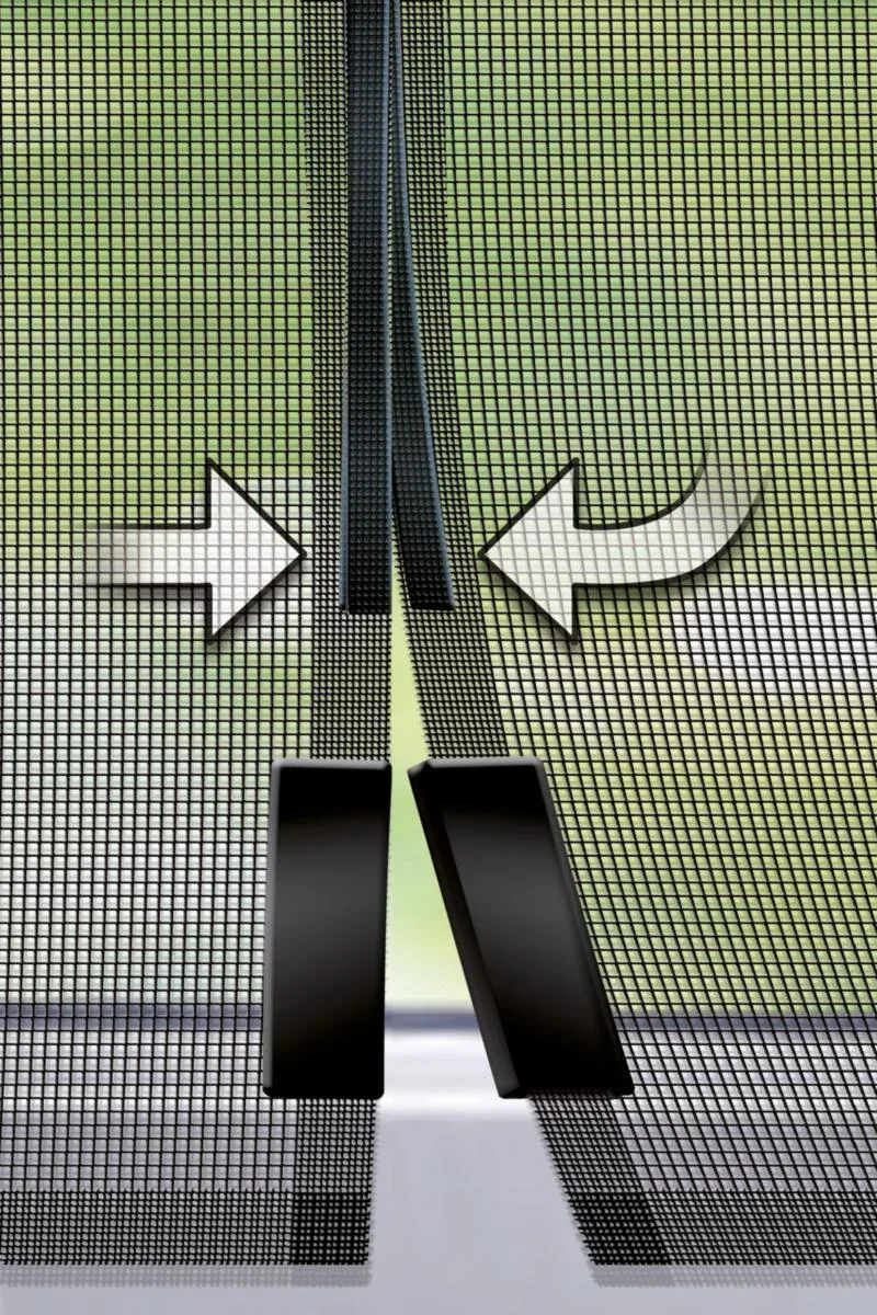 Insektenschutz-Magnetvorhang, 120 x 240 cm, Farbe anthrazit - 0