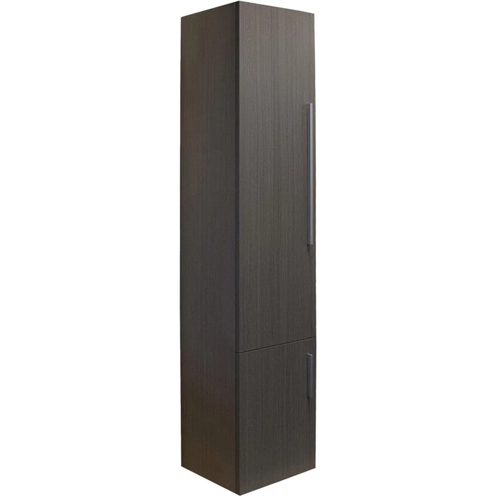 Hoge Kast Style - schwartz Eiche - 0