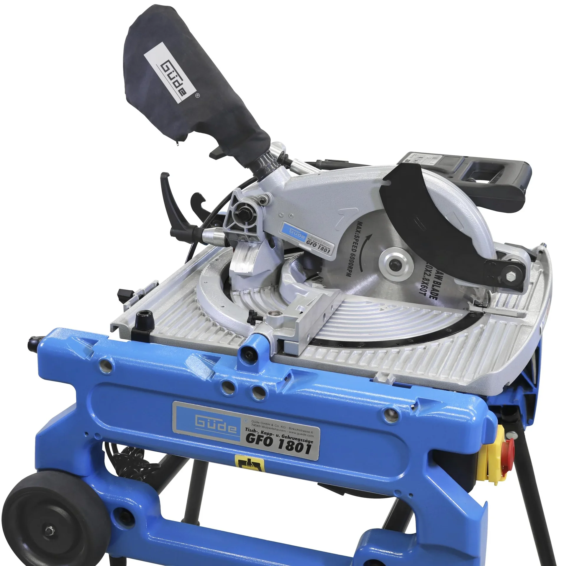 Tisch-Kapp-Gehrungssäge GFO 1801 - 1.800 W - 0
