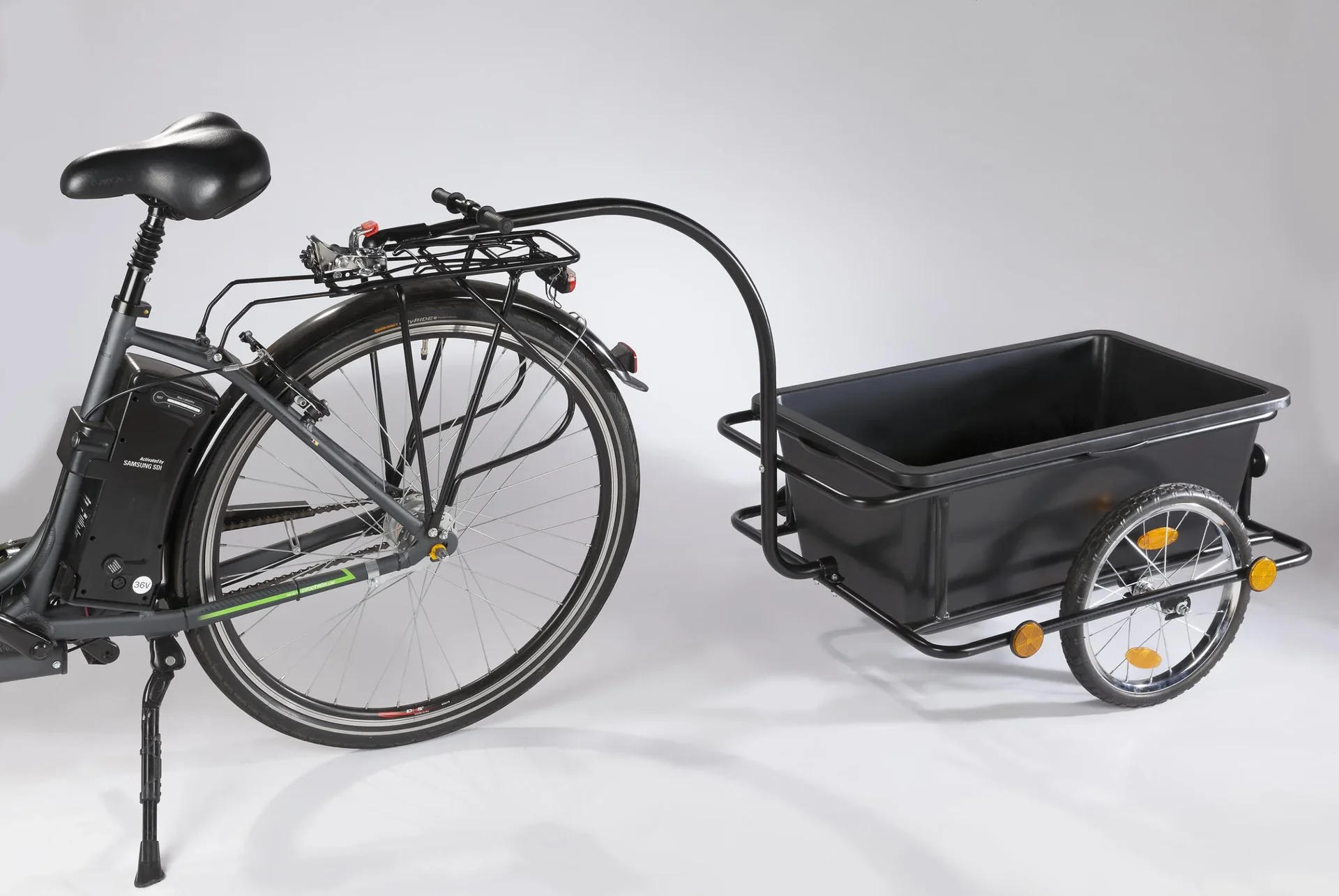 Kombinierter Fahrrad-/ Transportanhänger oder Handwagen - 2