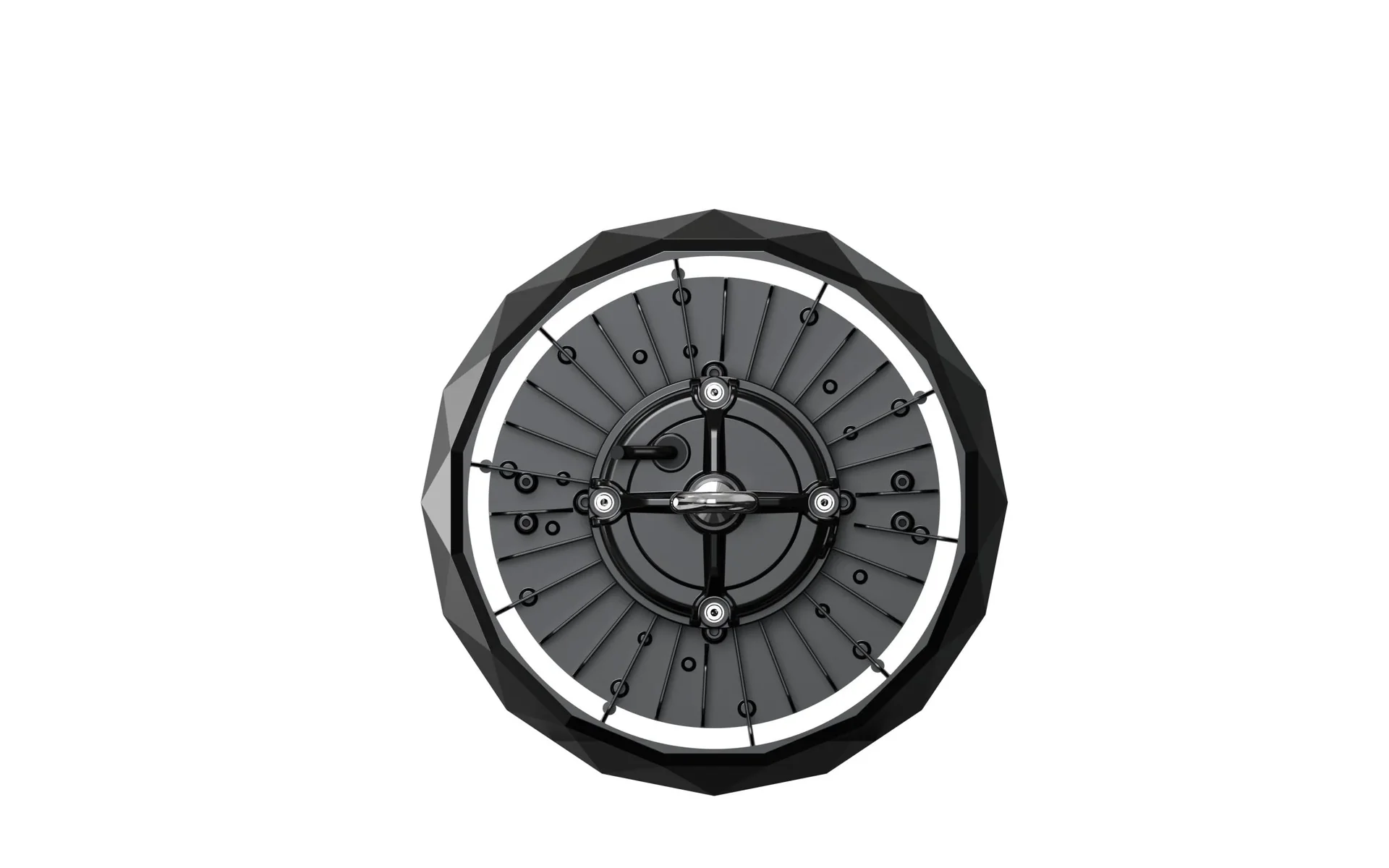 Die LED-HighBay PRO mit Diamant Design bietet 100 W, 15000 lm, 5000 K, IP65 Schutz, Philips Netzteil & Lumileds LED - 3