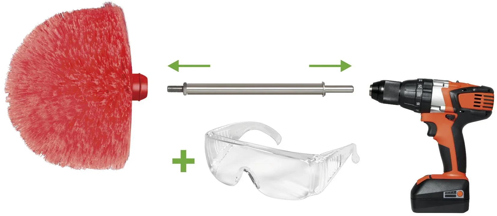 High-Tech Felgen Reinigungsbürste - extrem einfache und schnelle Reinigung von Felgen - 4