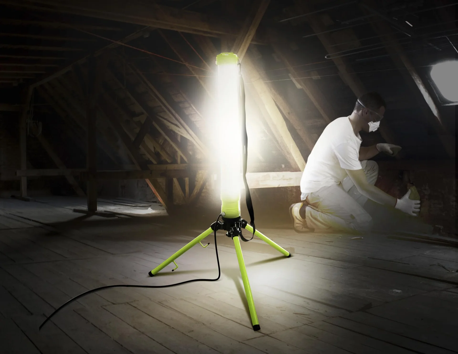 Arbeitsleuchte mit 360° Ausleuchtung - 0