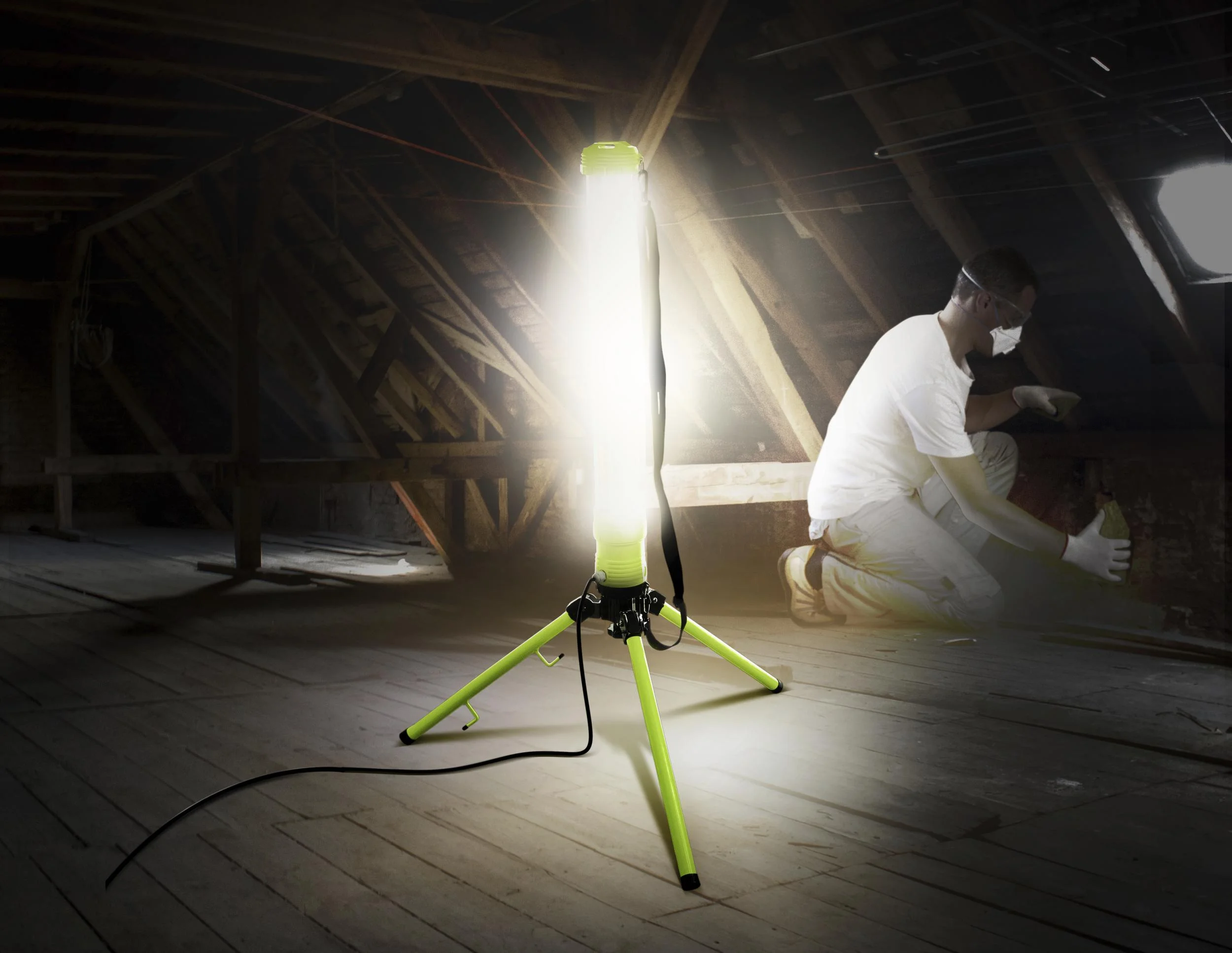 Arbeitsleuchte mit 360° Ausleuchtung - 0