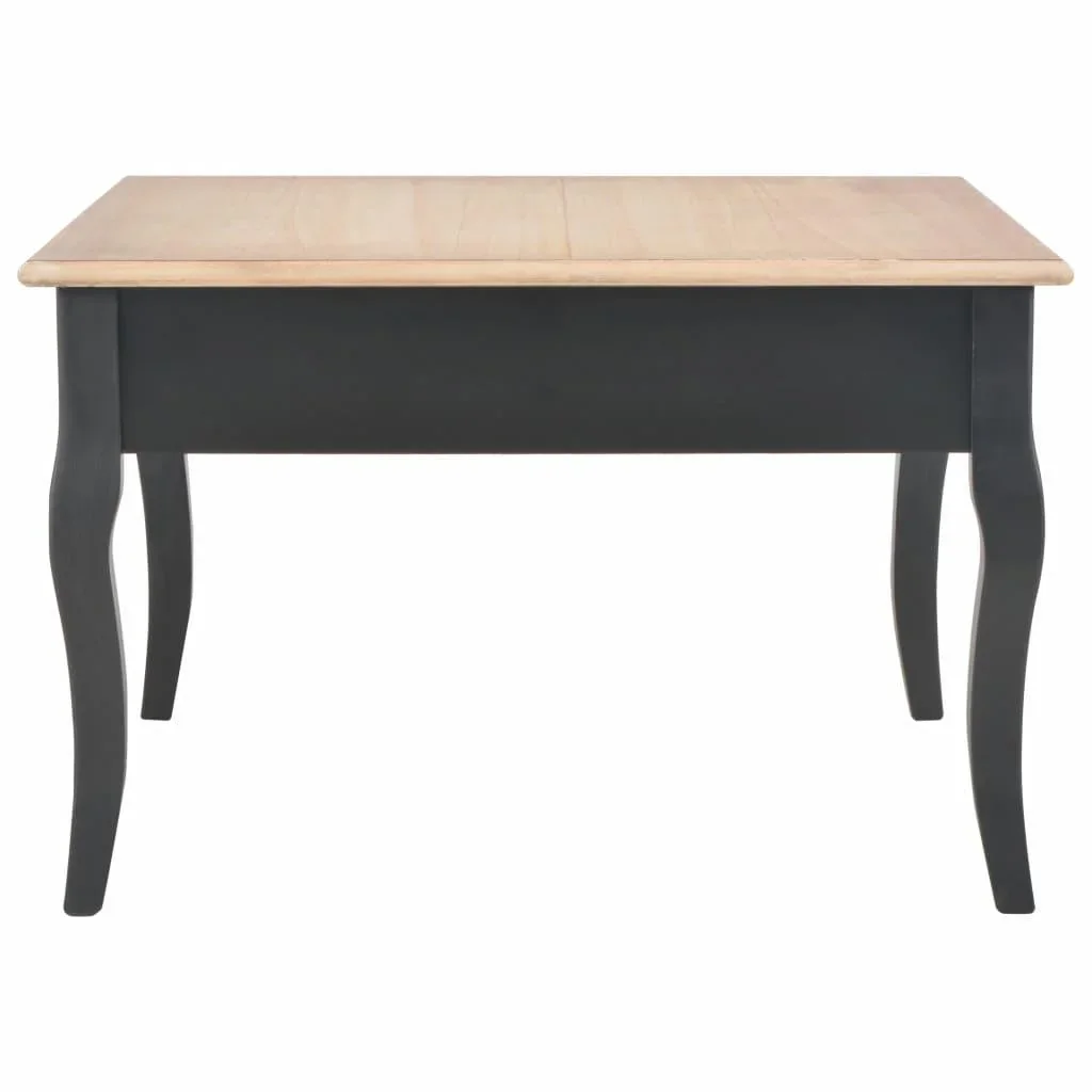 Couchtisch 80x80x50 cm Holz schwarz - 1