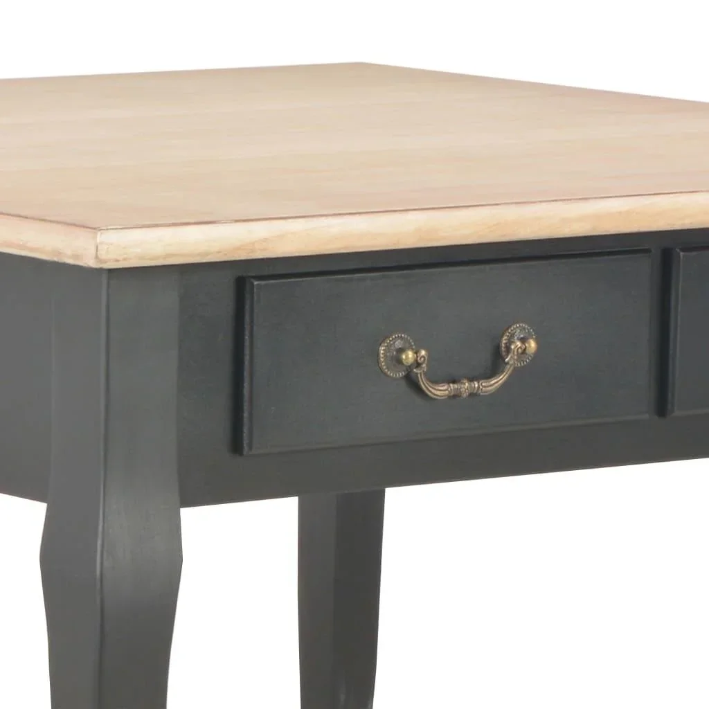 Couchtisch 80x80x50 cm Holz schwarz - 2