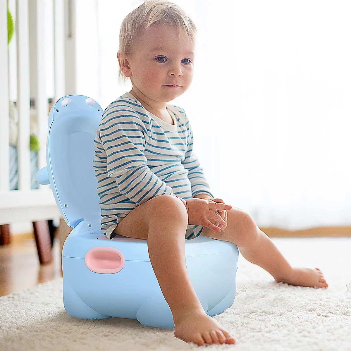 Kindertöpfchen im Nilpferd Design - 1