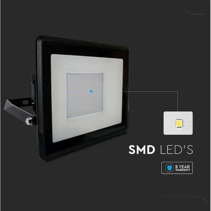 VT-158 LED-Flutlicht - 50 W - 4000 Lm - 4000K - Schwarz - 1