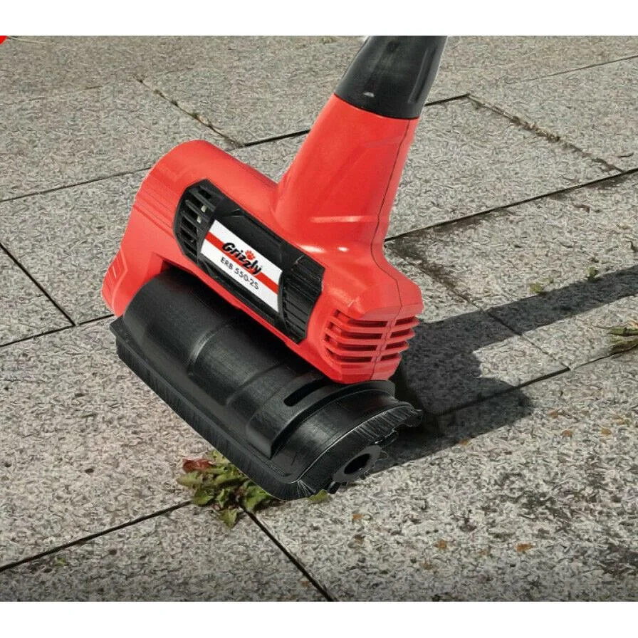 Elektrische Fugenbürste mit Gartenabfallsack 65L - ERB550 3-in-1 - 550W - 3