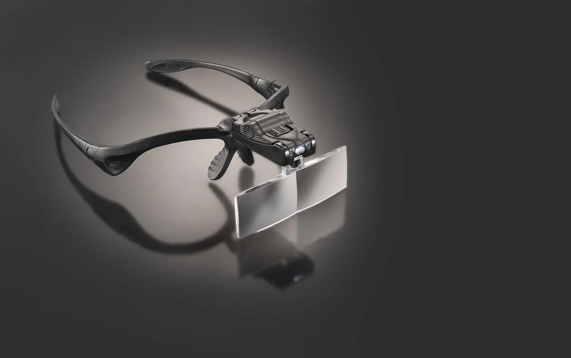 LED-Lupenbrille mit 5 Vergrößerungseinsätzen - 5