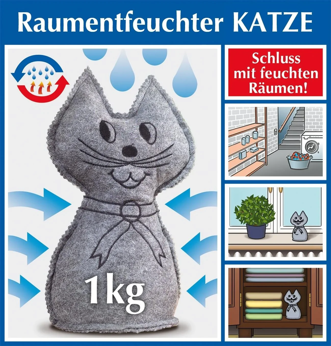 Raumentfeuchter Katze - 4