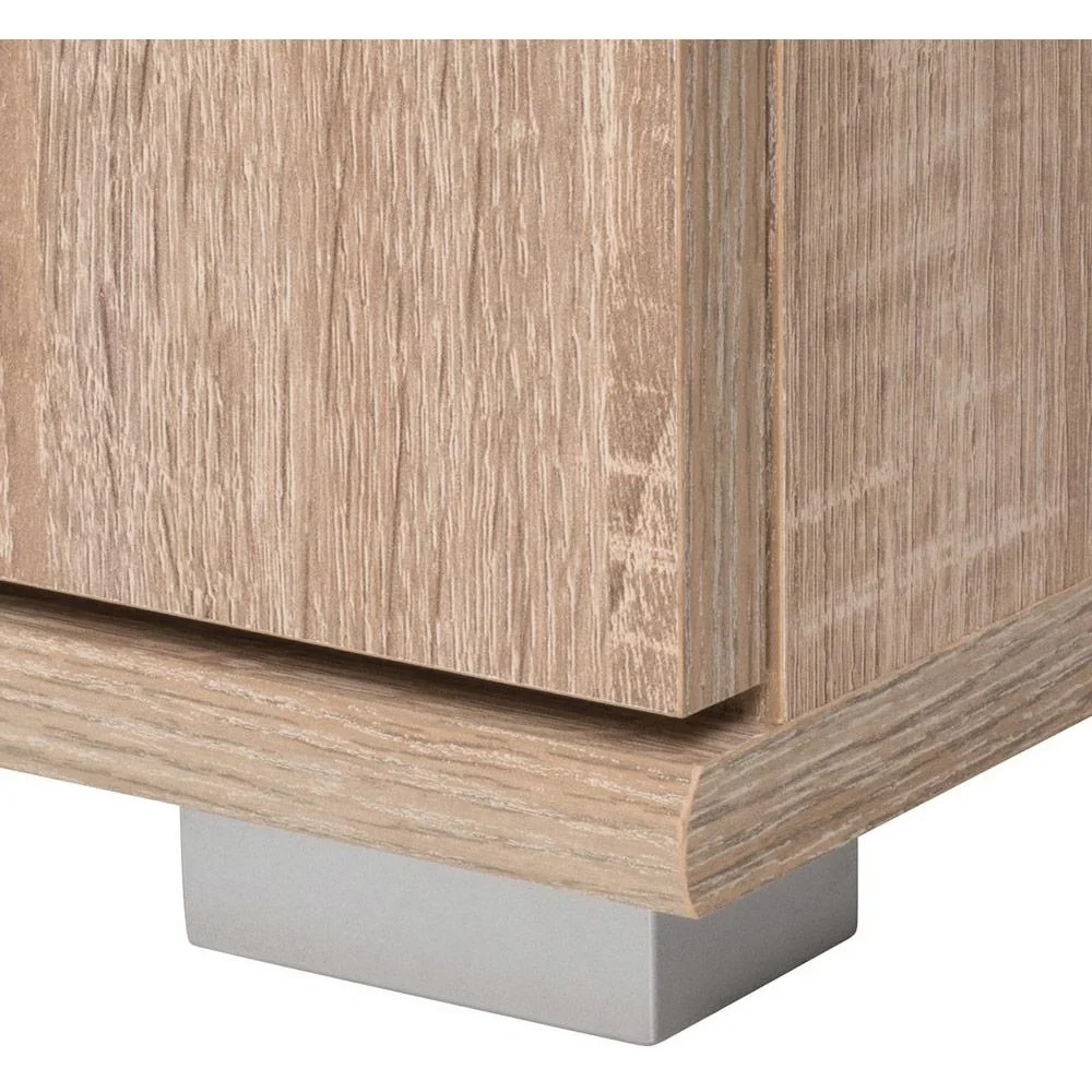 Sideboard / Schubladenschrank mit 3 Türen & 2 Schubladen - MDF - 107x75x35cm - 4