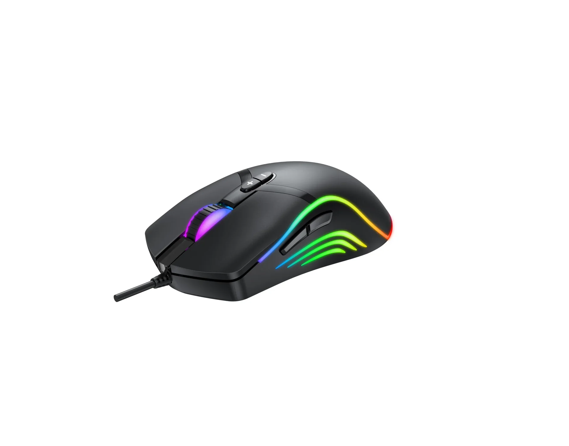 Gaming Mouse mit USB und RGB Licht 3200 dpi - 6