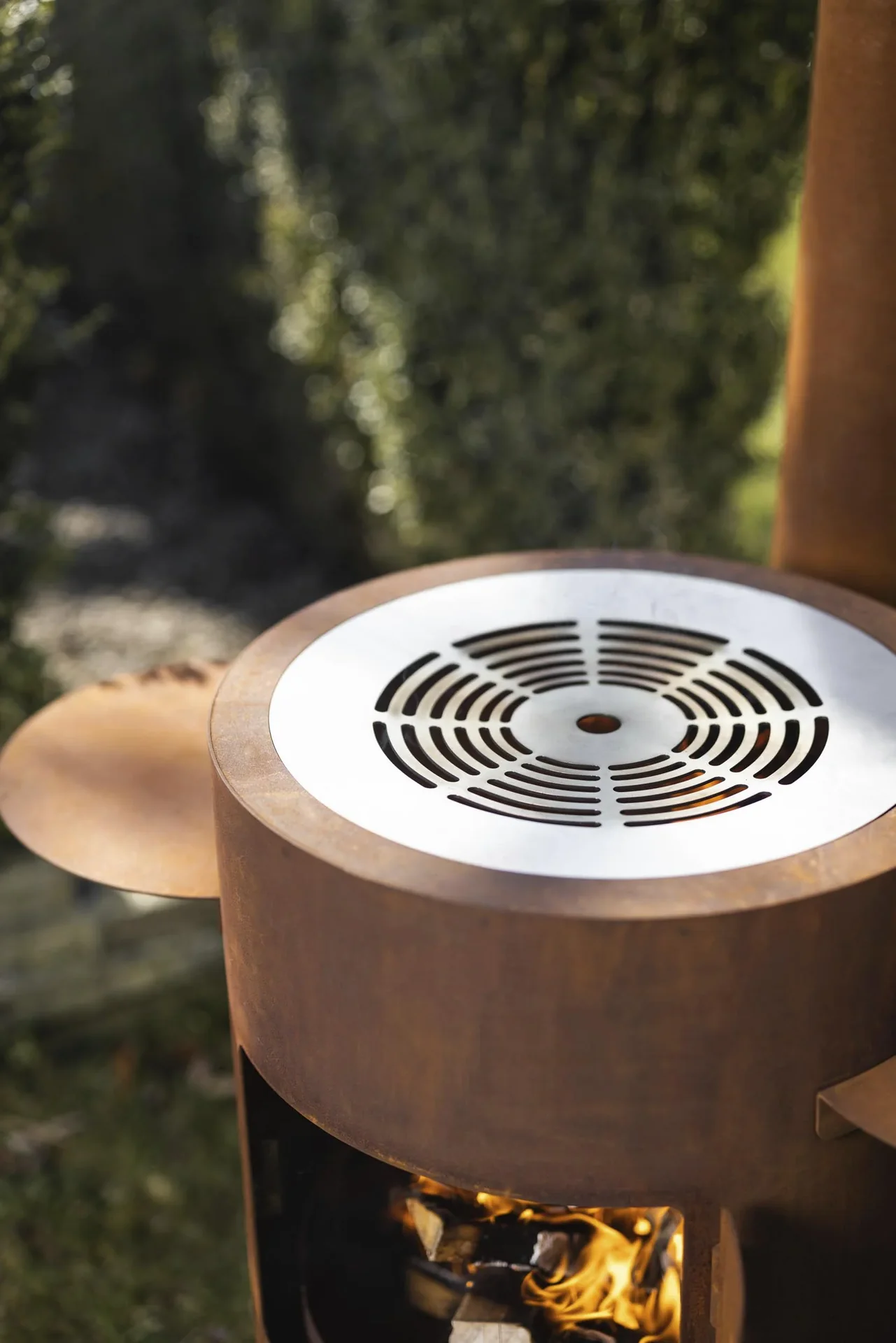 Outdoor- und Fondue-Ofen Deluxe rost - 3
