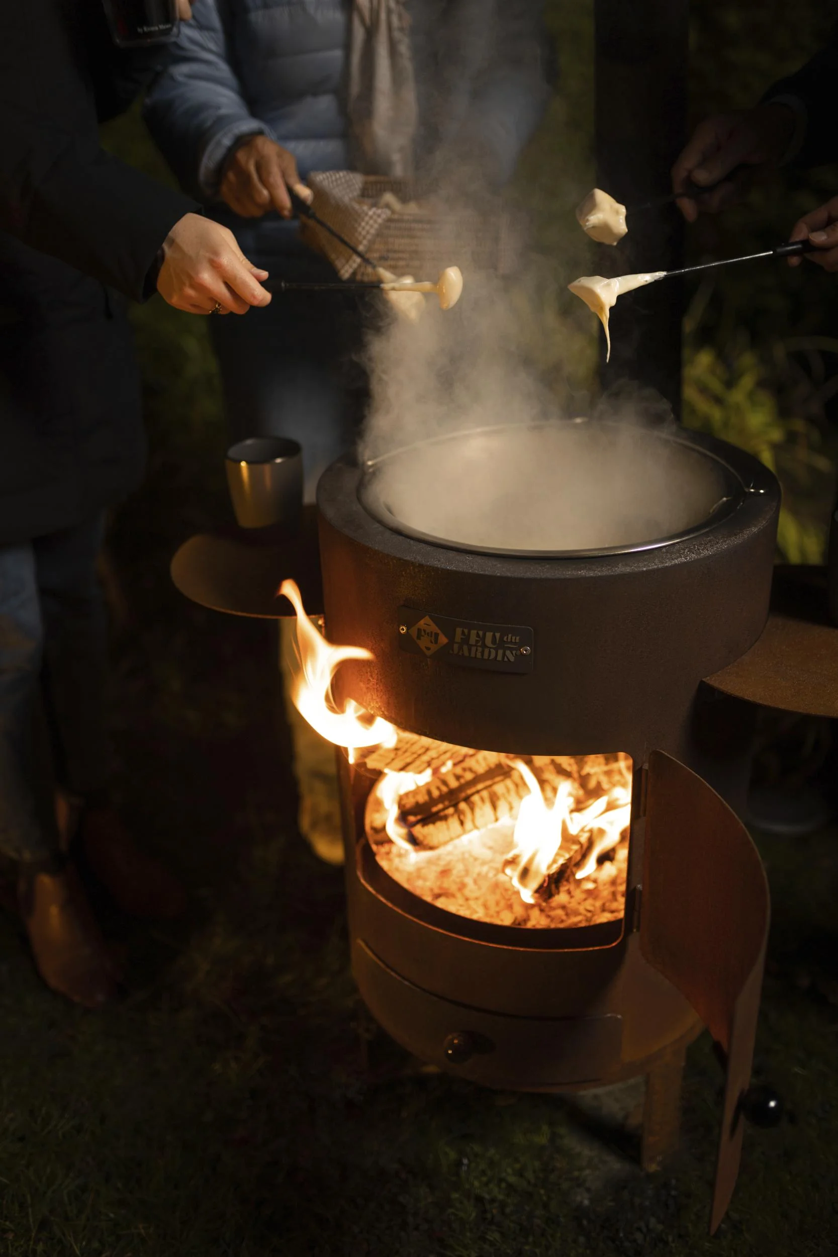 Outdoor- und Fondue-Ofen Deluxe rost - 4
