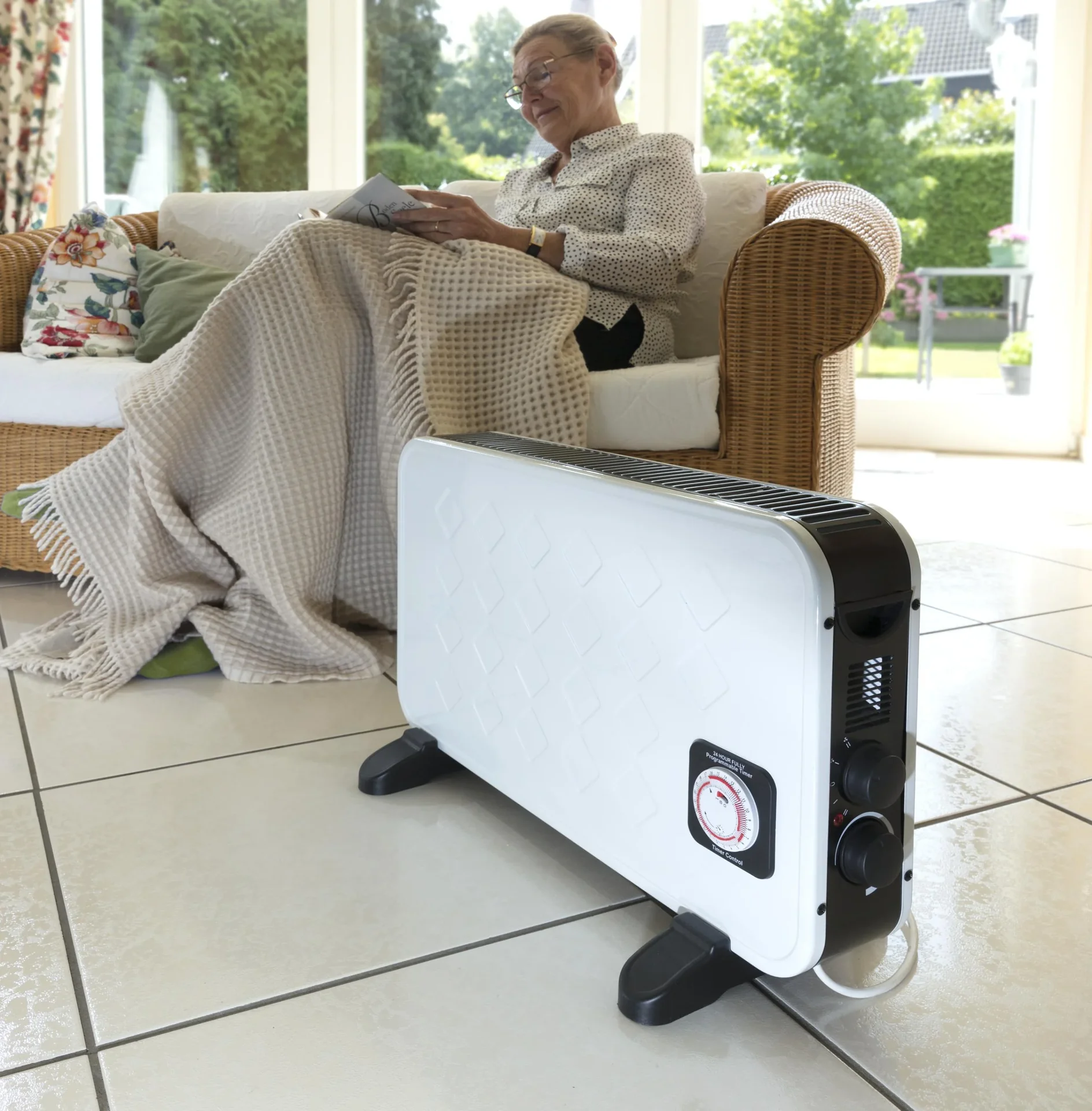 Konvektor Heizung mit Timer - 8