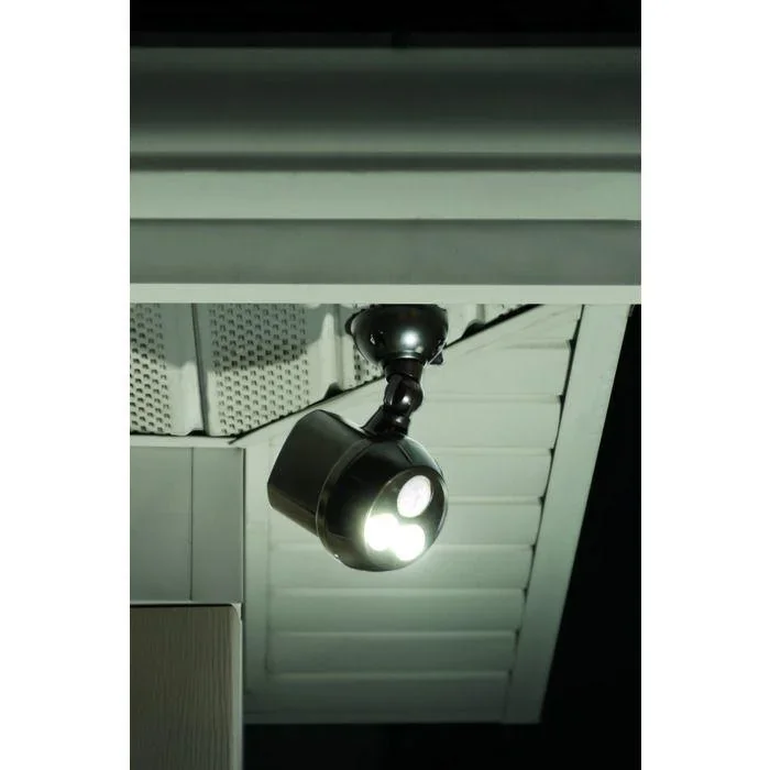 LED Scheinwerfer MB390 mit Bewegungsmelder 2er Pack braun 400Lumen IP66 - 2