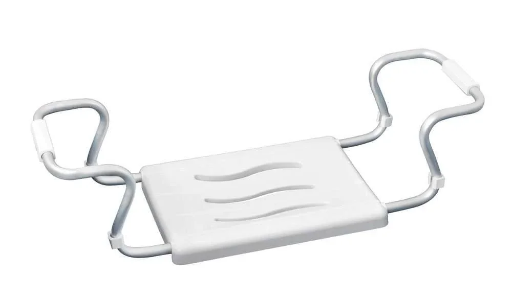 Badewannensitz Secura, weiß, ausziehbar, 120 kg Tragkraft - 2