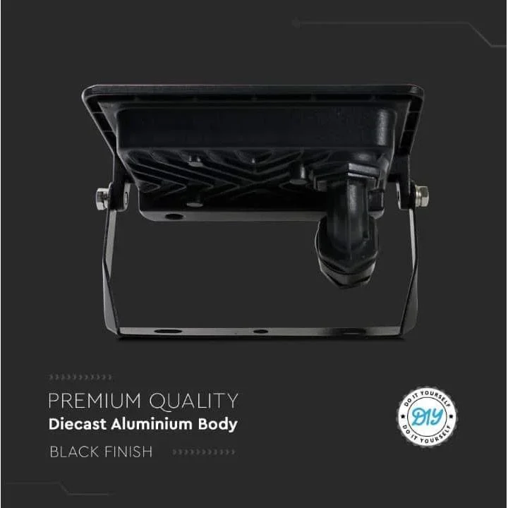 VT-118 LED-Flutlicht - 10 W - 735 Lm - 4000K - Schwarz - 7