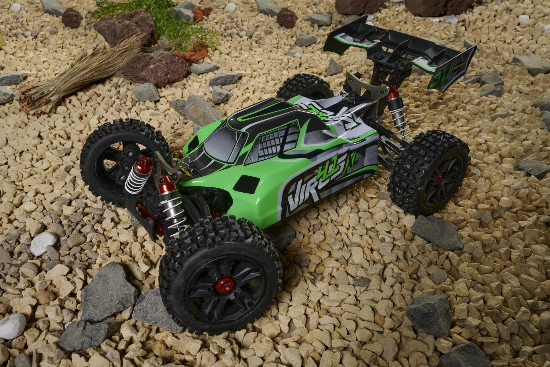 Buggy Virus 4.1 XL 4S 2.4 GHz RTR grün 1:8 - 2