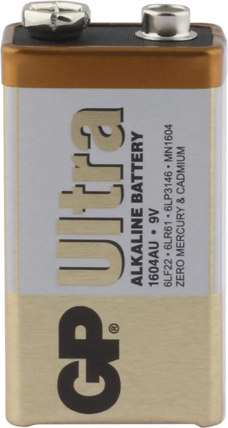 ULTRA 9V Block Alkaline Batterie - 1 Stück - 4