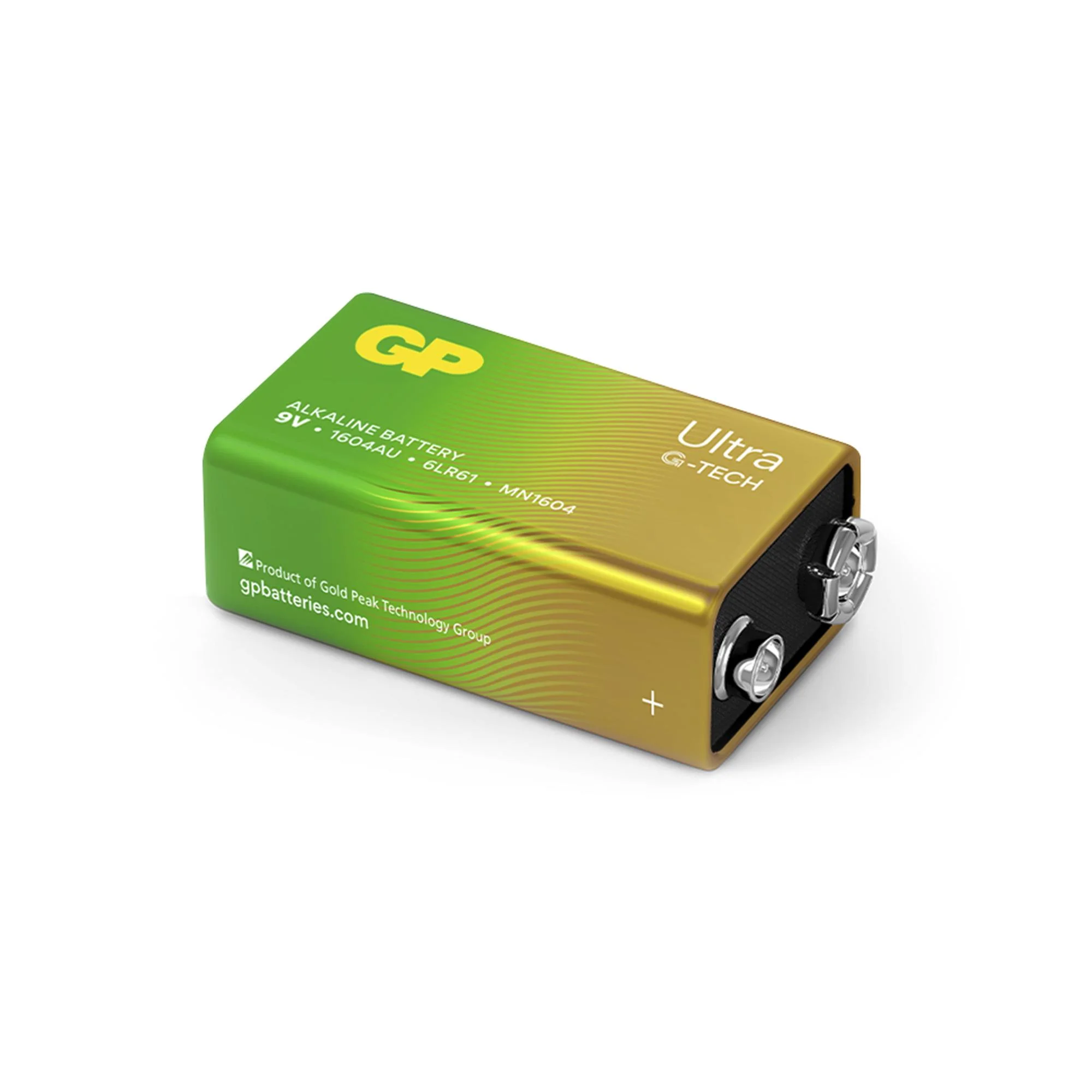 ULTRA 9V Block Alkaline Batterie - 1 Stück - 5