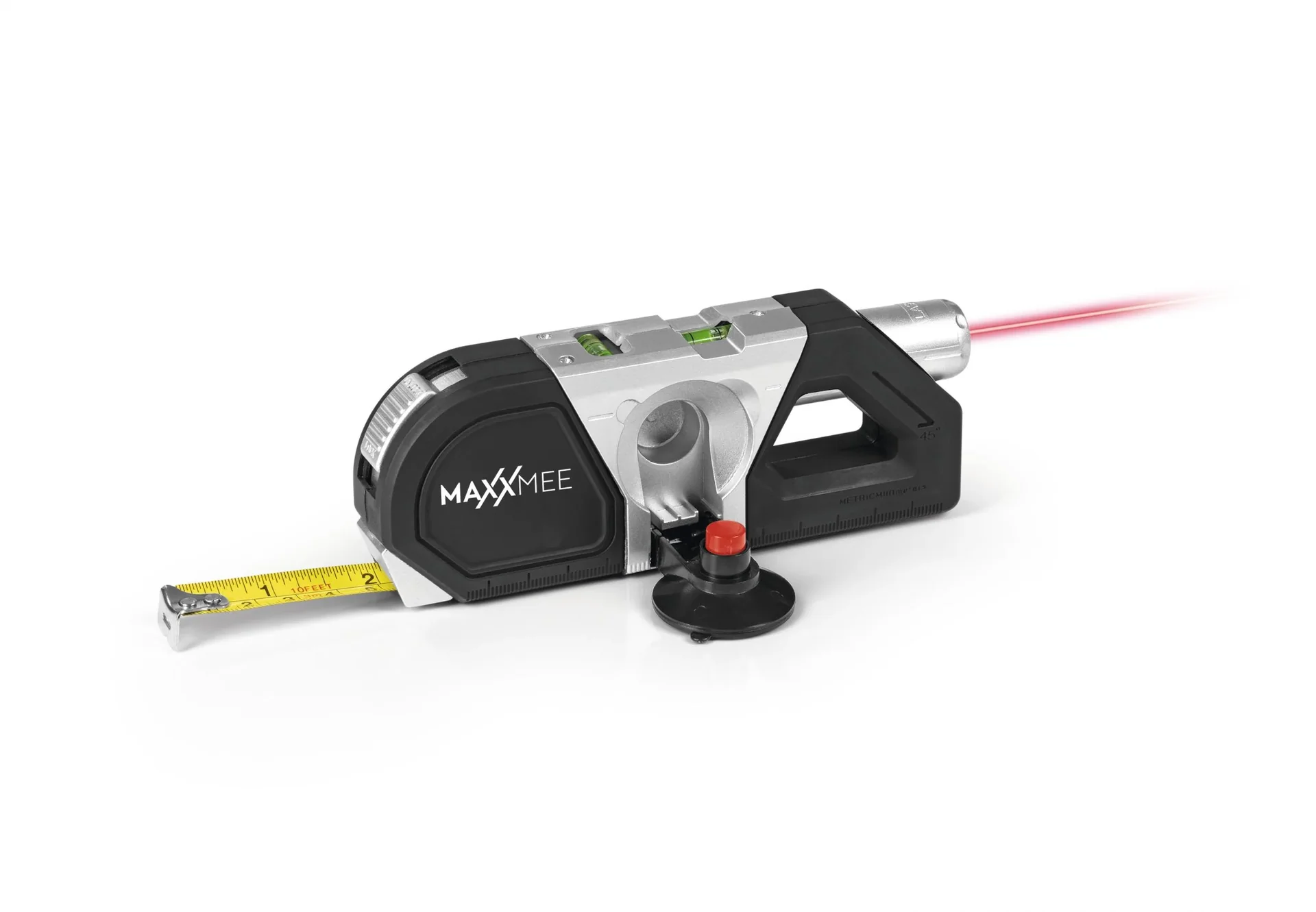 Laser-Waage 3 in 1 , 3 Volt, schwarz/silber - 1
