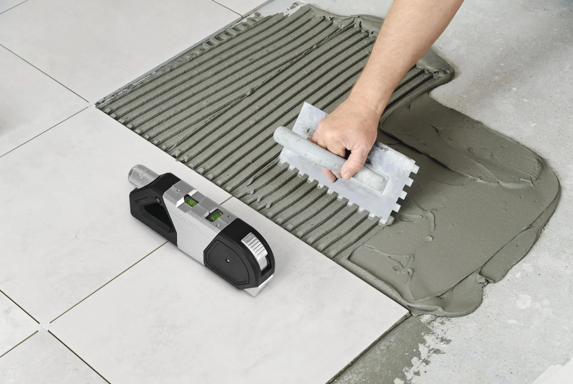 Laser-Waage 3 in 1 , 3 Volt, schwarz/silber - 6