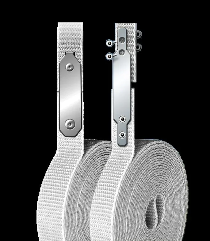 Gurt-Fix, grau, Gurtbreite 14 mm - 0