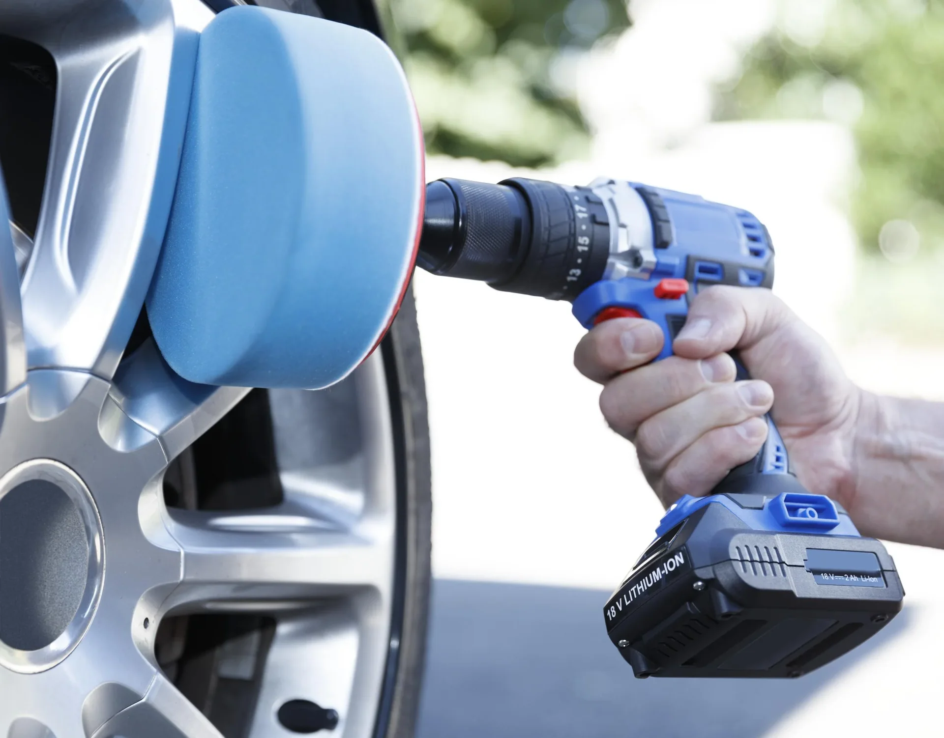 Profi Polierschwamm Set 6 tlg., 150 mm für alle Einsatzbereiche - 1