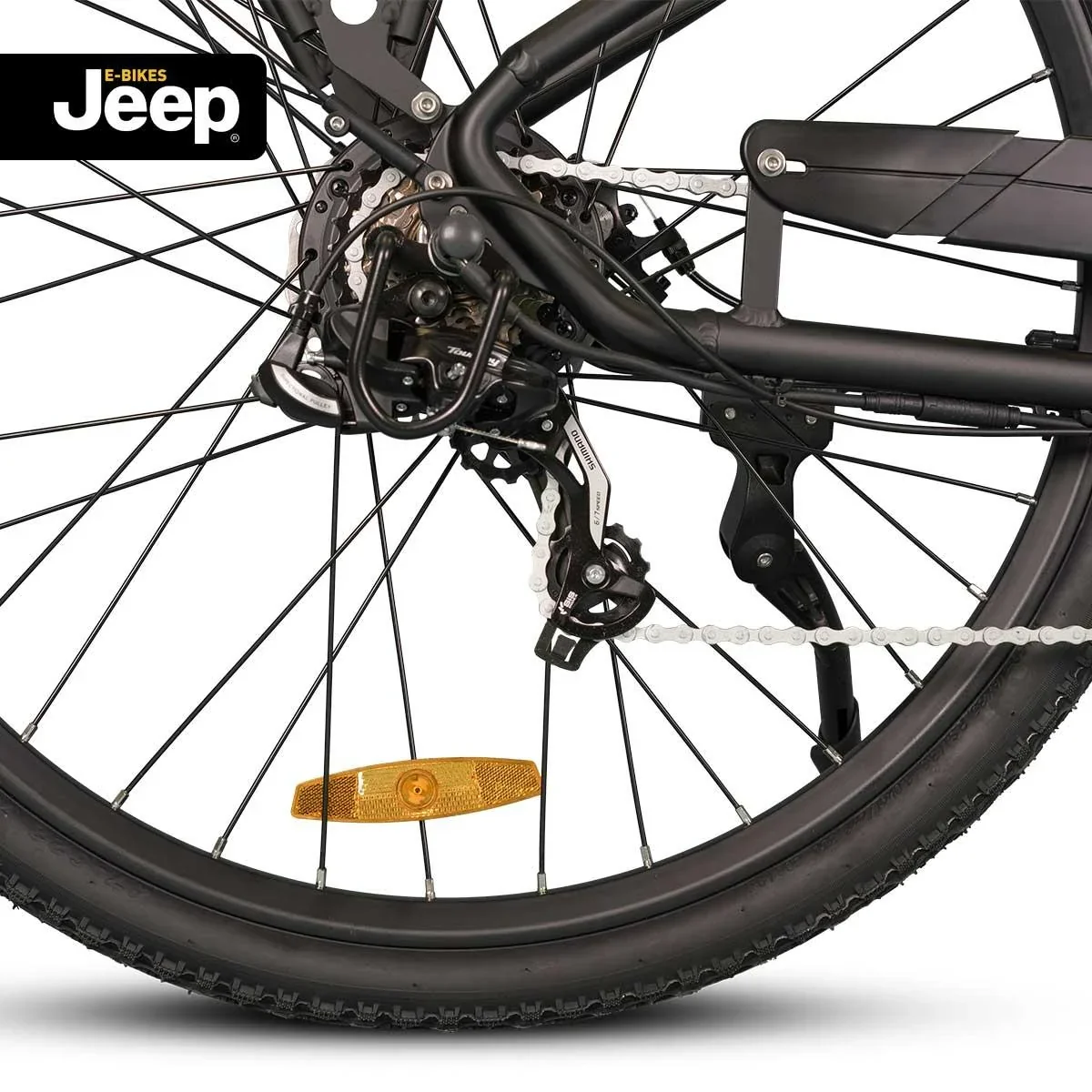 Unisex Trekking E-Bike, 28 Zoll, Rahmengröße 46 cm, 7-Gang Kettenschaltung, black, TLR 7020 - 6