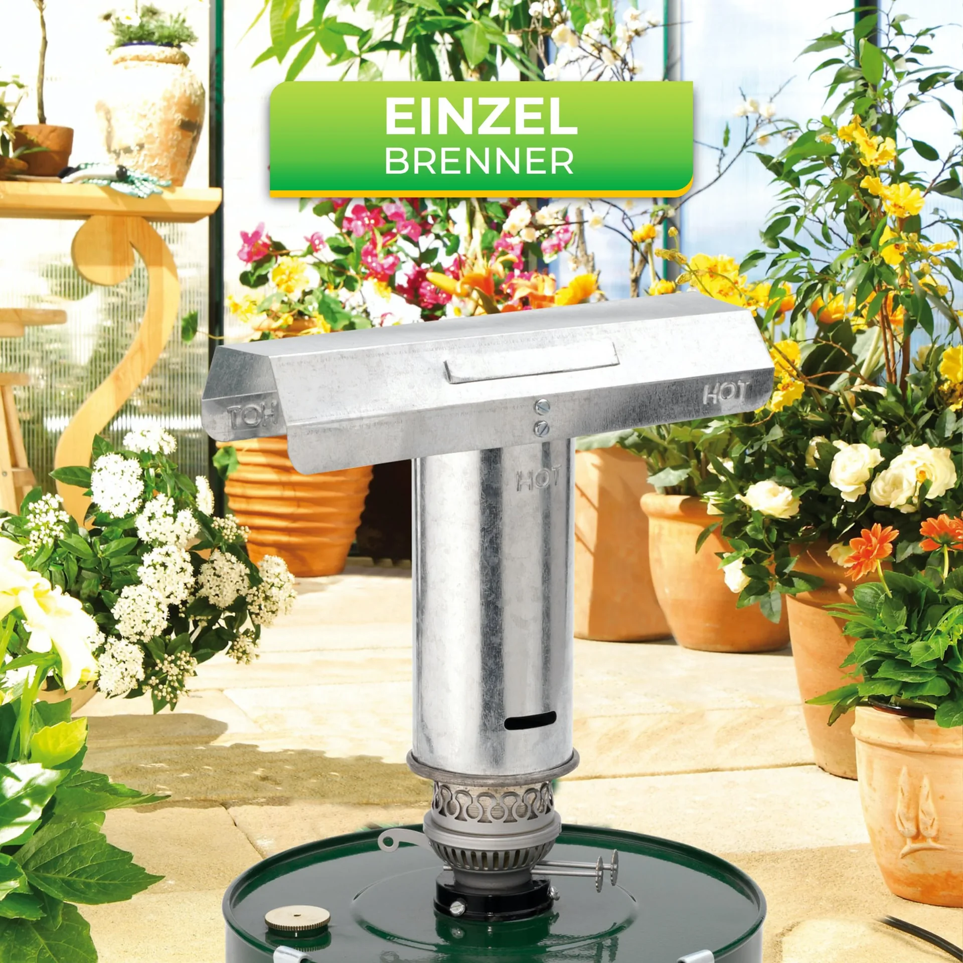 Paraffin-Gewächshaus-Heizung "WARMAX POWER 4", 300 W - 4