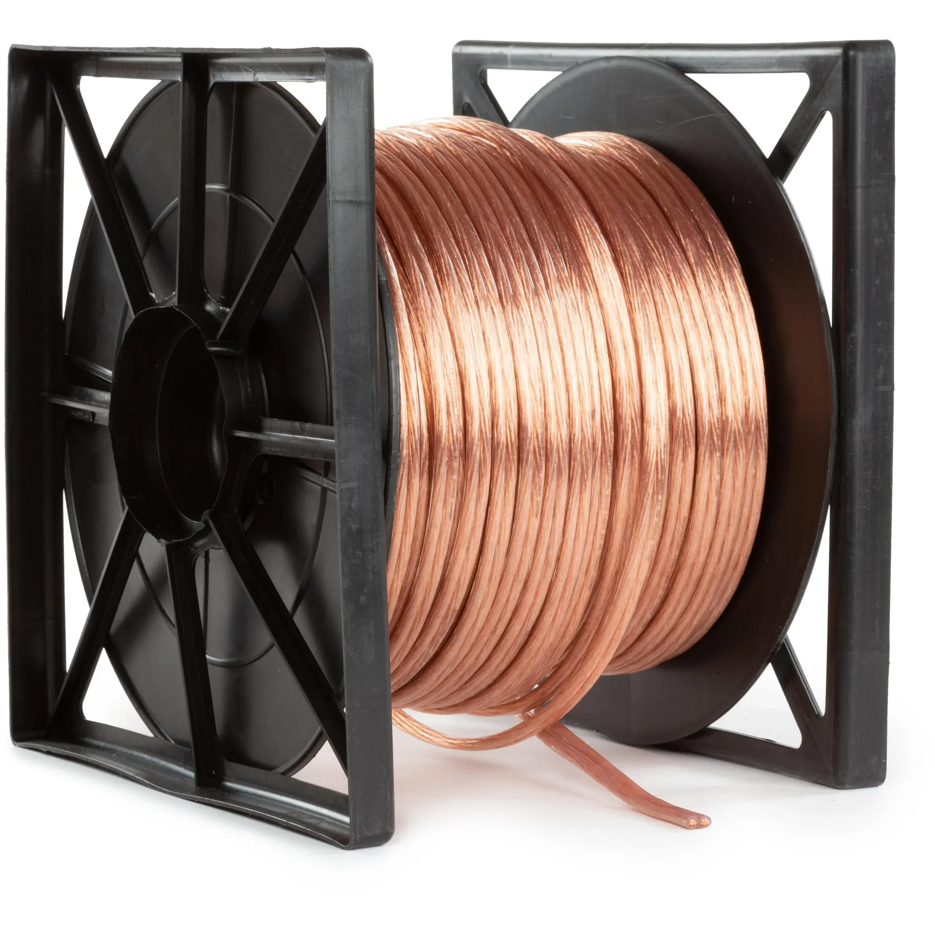 lautsprecherkabel - transparent - 2 x 4.00 mm² - 100 m - 1