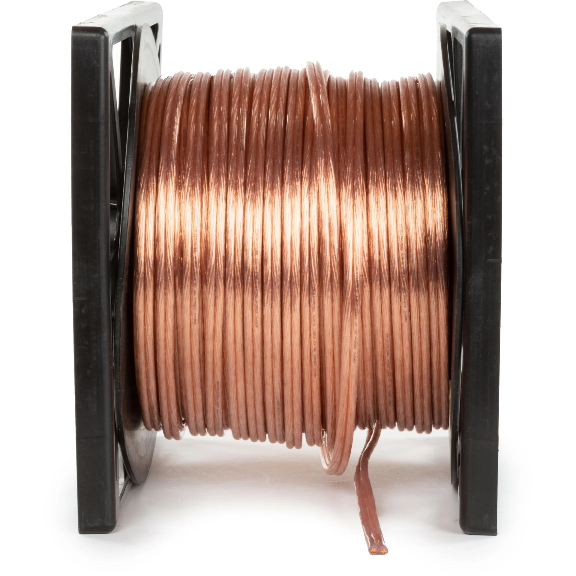 lautsprecherkabel - transparent - 2 x 4.00 mm² - 100 m - 3